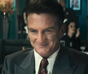 Sean Penn plays XXX in Gangster Squad.